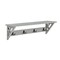 Alaterre Furniture Coventry 36"W Coat Hook with Shelf, Gray ANCT0940 - alternate 4